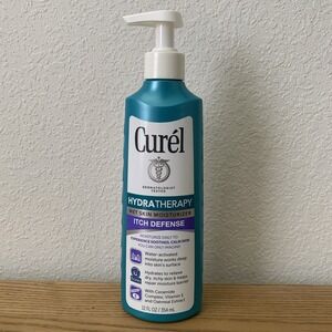 Curel Hydra Therapy Wet Skin Moisturizer Itch Defense 12 Fl Oz New